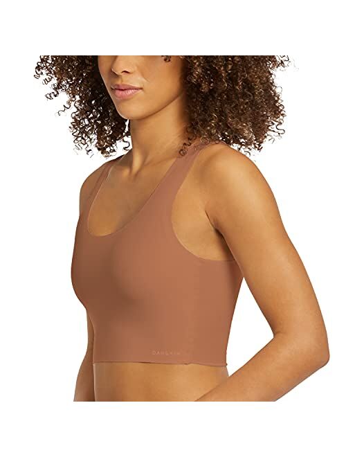 Danskin 2 Pack Laser Wirefree Everyday Comfort Lounge Bralette with Removable Pads
