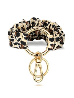SAM & LORI Wristlet Keychain Bracelet Women Stretchy Removable Key Chain Keyring