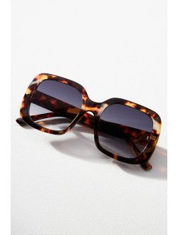 Square Tortoiseshell Sunglasses