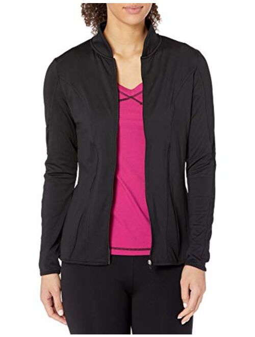 Buy Danskin Women's Zip Front with Mesh Panel Inserts for Cooling ...