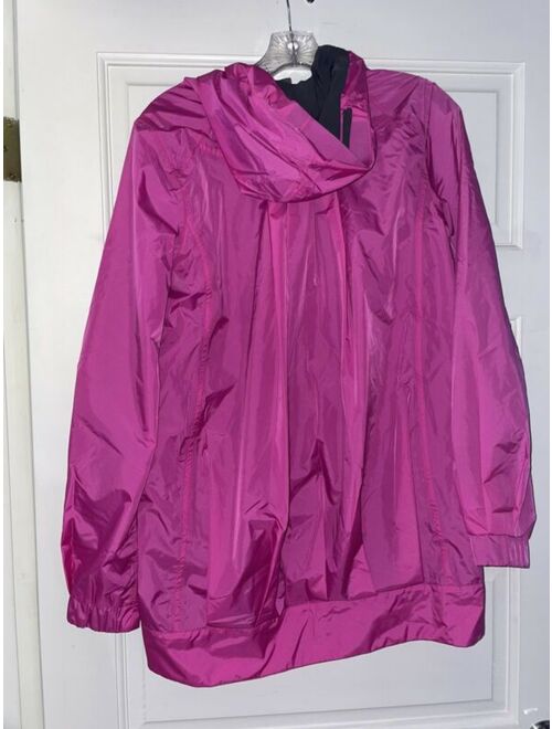 Lululemon No Gain Zip Up Rain Jacket Paris Pink Size 4 NWT