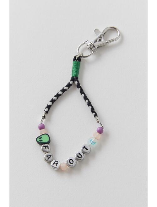 Urban Outfitters Coco Phrase Rope Keychain