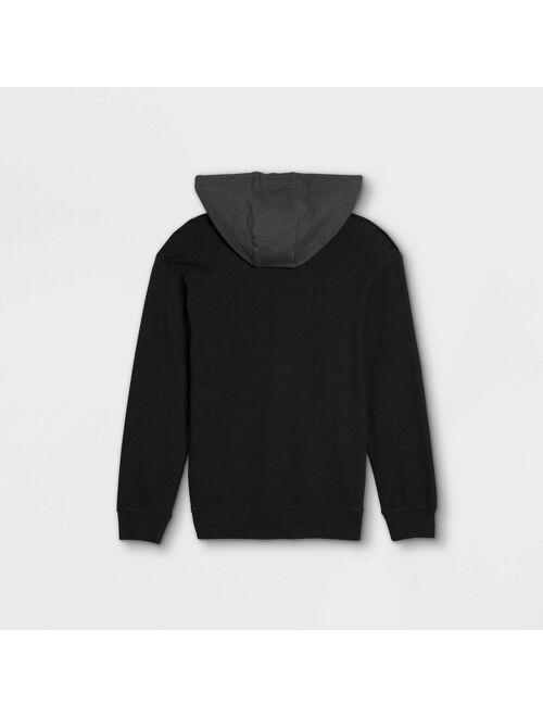 Adult Colorblock Regular Fit Hooded Sweatshirt - Original Use™ Charcoal Gray