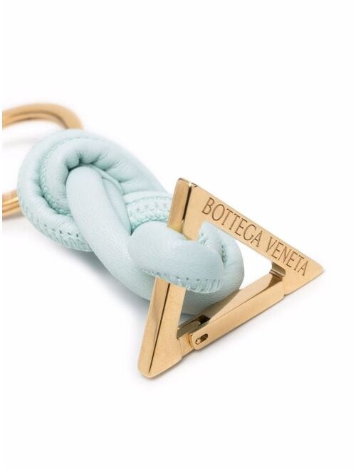 Bottega Veneta knot-detail keyring
