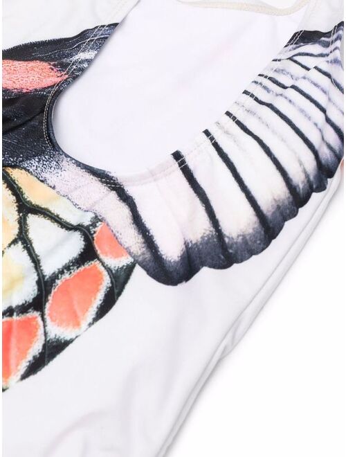 Molo butterfly-print swimsuit