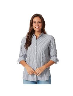Women's Amanda Monogram Button Down Shirt