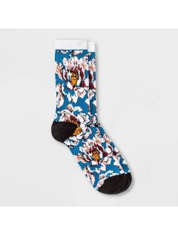 Men's Floral Punch Crew Socks - Original Use 6-12