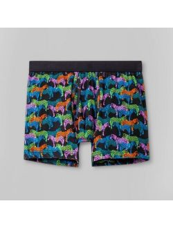 Men's Colorful Zebras Boxer Briefs - Original Use