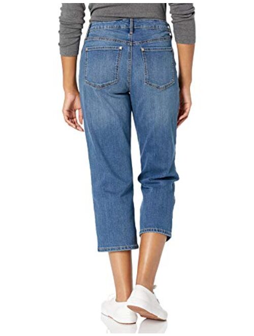 Gloria Vanderbilt Women's Generation Modern Straight Cropped Jean