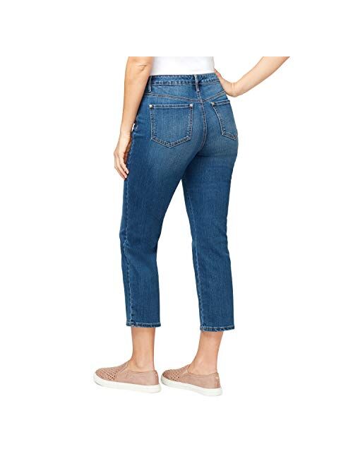 Gloria Vanderbilt Women's Generation Modern Straight Cropped Jean