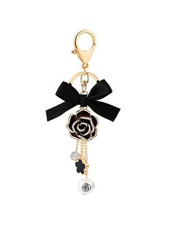 Cute Keychains for Women, WEPROSOFS Key Chains for Car Keys, Keychain Accessories for Car Accessories Handbag Decorations