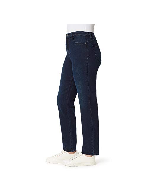 Gloria Vanderbilt Women's Amanda Classic High Rise Tapered Petite Jean