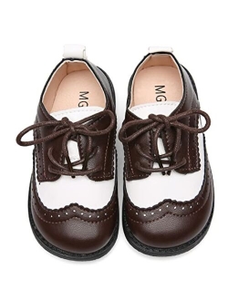Boy's Girl's Classic Lace-Up School Uniform Oxford Comfort Dress Shoes Loafer Flats (Toddler/Little Kid)