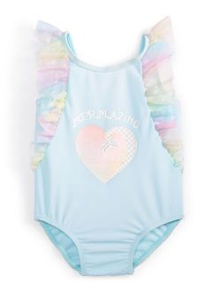 Baby Girls Mermazing 1-Pc. Swimsuit, Created for Macy's