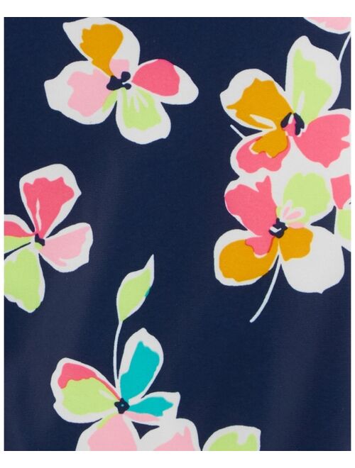 Carter's Baby Girls One-Piece Floral Rashguard