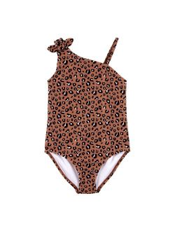 Girls 4-14 Carter's Leopard Print One-Piece Swimsuit