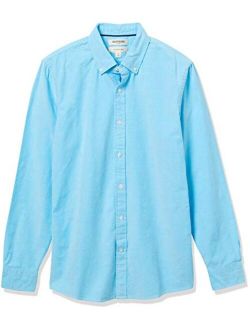 Men's Slim-fit Long Sleeve Oxford Shirt