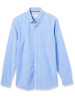 Men's Slim-fit Long Sleeve Oxford Shirt