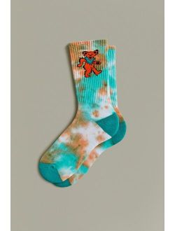 Grateful Dead Dancing Bears Tie-Dye Crew Sock