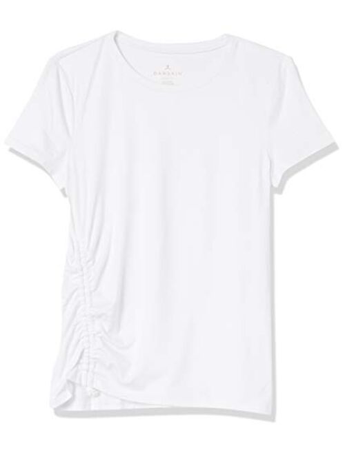 Danskin Women's Side Scrunch Short Sleeve T-Shirt