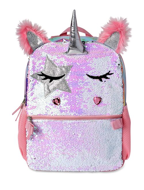 Wonder Nation Unicorn Queen Backpack with Lunch Bag, 2-Piece Set