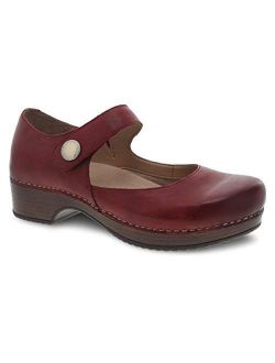 Beatrice Leather Clog Sandals