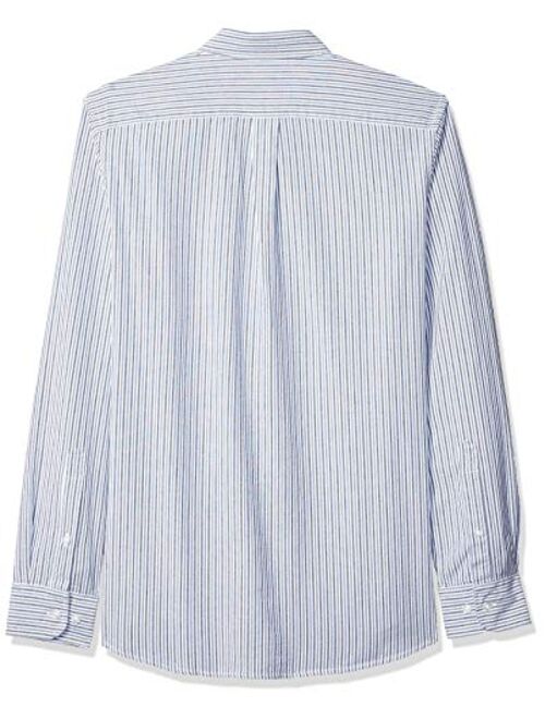 Goodthreads Men's Slim-fit Long Sleeve Stripe Oxford Shirt