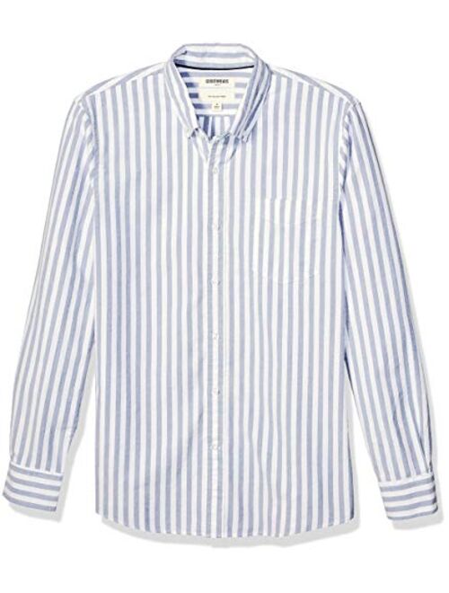 Goodthreads Men's Slim-fit Long Sleeve Stripe Oxford Shirt