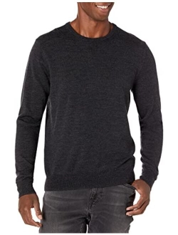 Men's Lightweight Merino Wool Crewneck Sweater