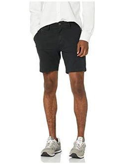 Men's 7" Inseam Flat-Front Stretch Chino Short