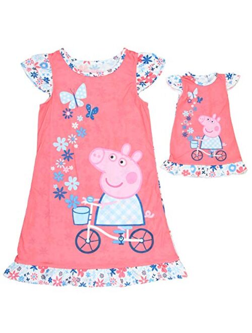 Buy Seven Times Six Peppa Pig Toddler Girls Spring Bicycle Nightgown ...