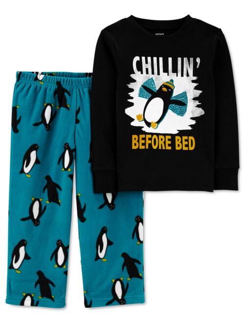 Carter's Toddler Boys 2-Pc. Snug-Fit Penguin Pajamas