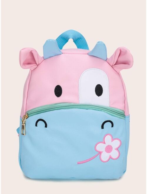 Shein Girls Cartoon Graphic Backpack