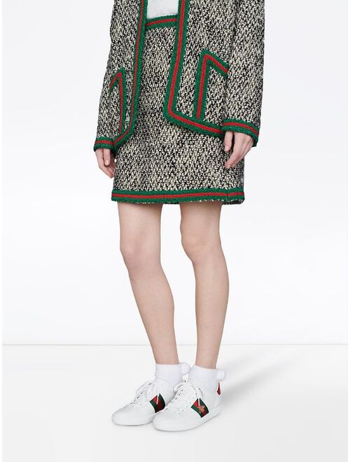 Gucci embroidered Ace sneakers