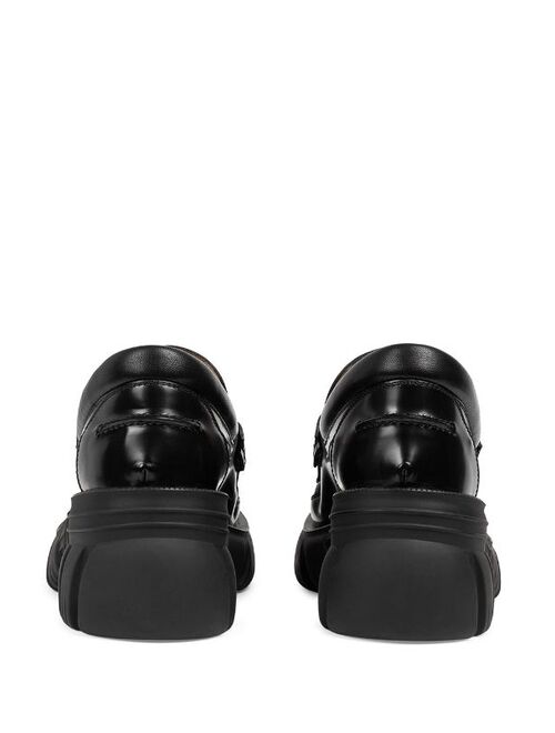 Gucci Horsebit buckle platform loafers