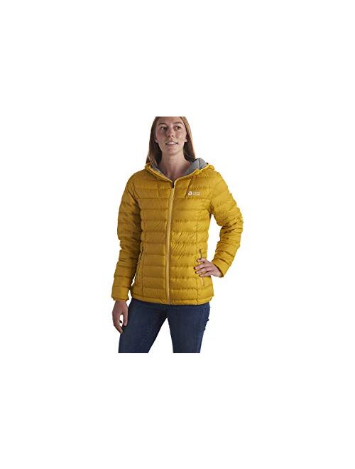 Sierra Designs Women's Whitney Jacket, 800 Fill DriDown Insulation, Packable and Hooded Winter Jacket