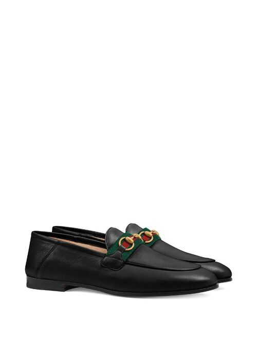 Gucci Web detail loafers