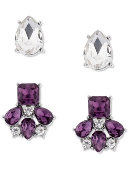 2-Pc. Set Multi Stone Earrings, Created for Macy's