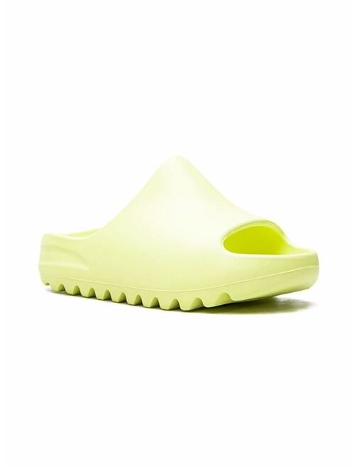 Adidas Yeezy  "Glow Green" slides