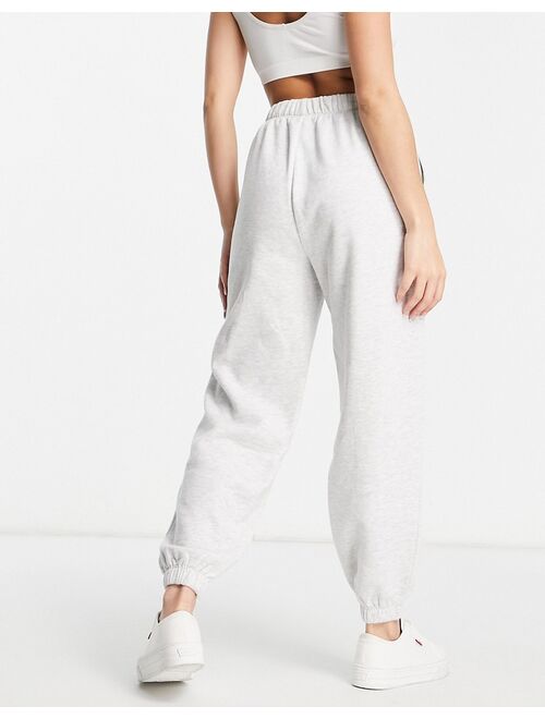 Tommy Hilfiger Sport elastic waistband sweatpants in light gray