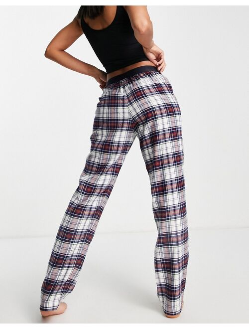 Tommy Hilfiger Original logo waistband pant in multi check