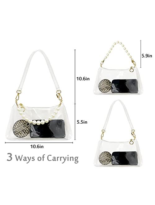 Sintra Clear Purse for Women, Clear Bag Stadium Approved for Concerts, See Through Bag, Transparent Bag, Gift for Women