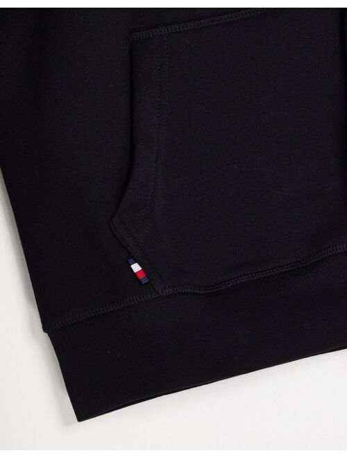 Tommy Hilfiger corp graphic hoodie in black