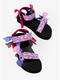 Arizona Love Kids Trekky bandana-print sandals