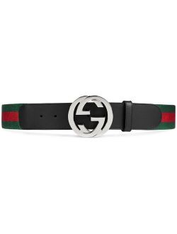 Web belt with G buckle