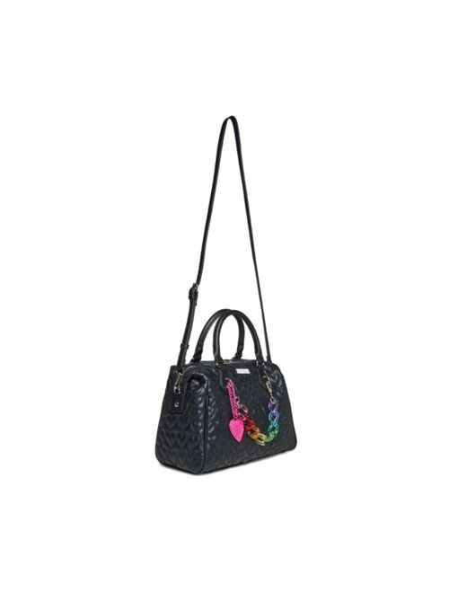 Betsey Johnson Women's Rainbow Connections Satchel