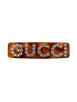Crystal Gucci single hair barrette