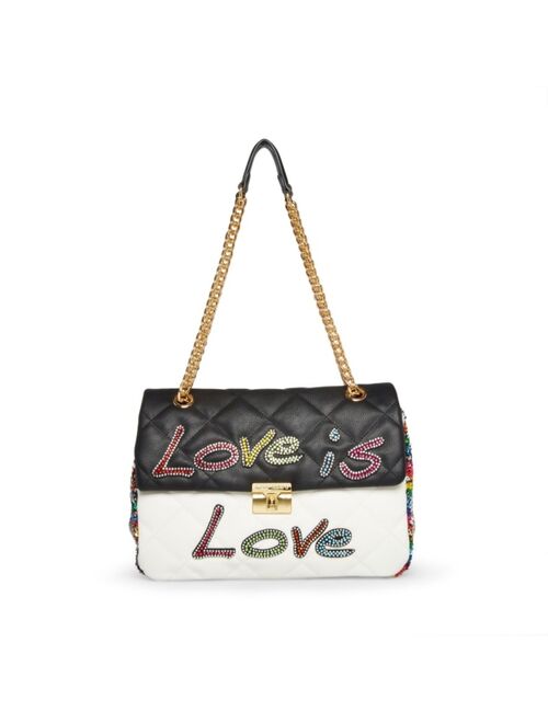 Betsey Johnson Women's Love Is Love Shoulder Bag