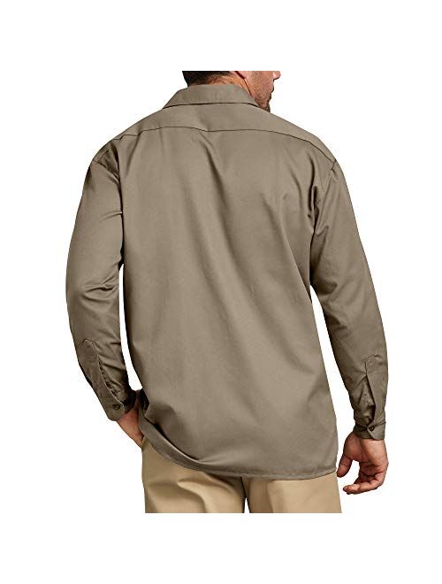 Dickies Men's Big-Tall Long-Sleeve Work Shirt