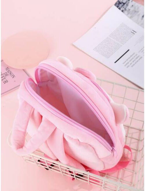 Shein Girls Cartoon Design Backpack